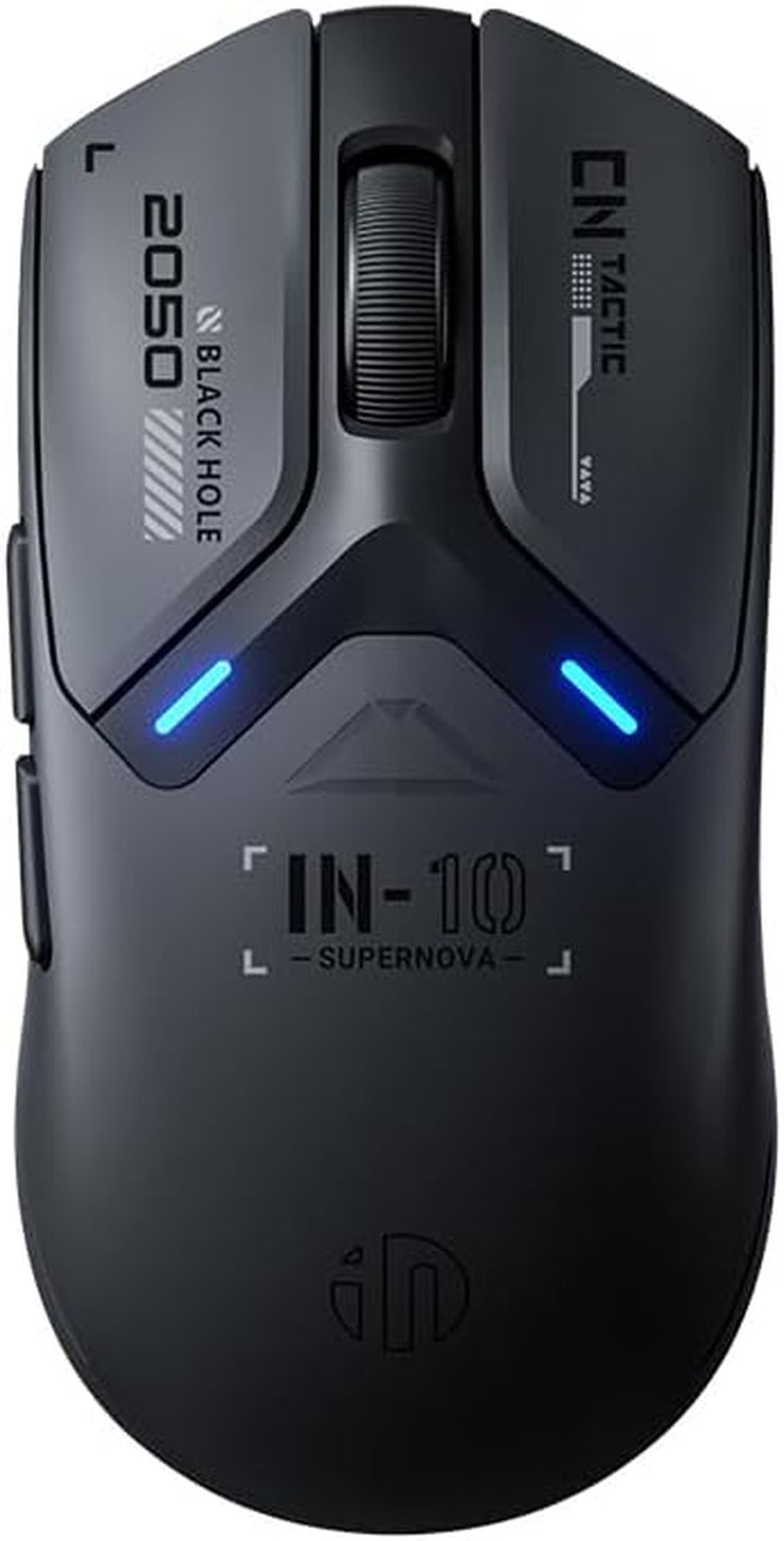 IN10P Lightweight Wireless Gaming Mouse, Tri-Mode Wireless Mouse