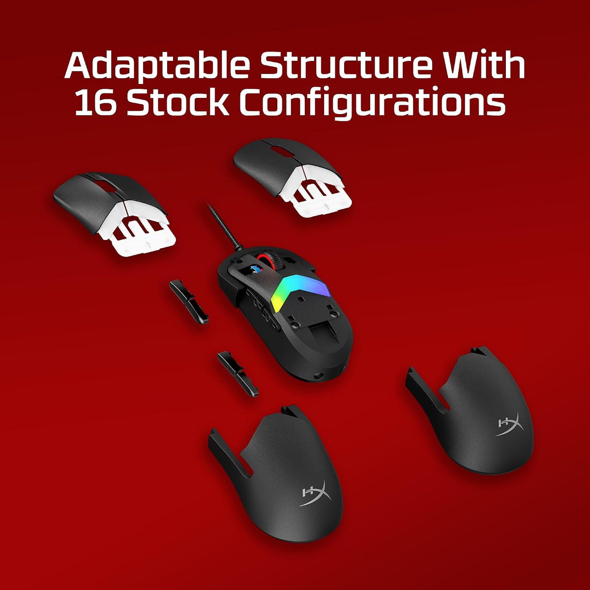 Pulsefire Saga Pro – Wireless Gaming Mouse for PC, Modular Design, Interchangeable Parts, 4K Polling, 72G Lightweight Frame, Wireless, Instant Pair, Black