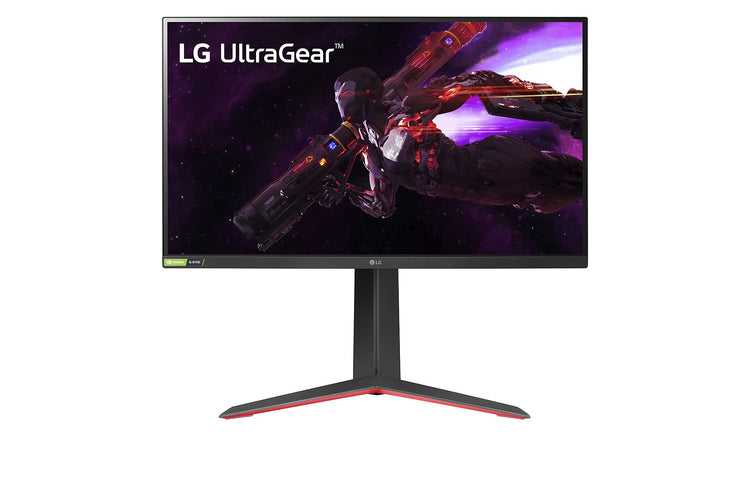 LG 27GP850-B Ultragear Gaming Monitor 27” QHD (2560 x 1440) Nano IPS Display 1ms Response Tim 165Hz Refresh Rate NVIDIA G-SYNC Compatible AMD FreeSync Premium Tilt/Height/Pivot Adjustable Stand