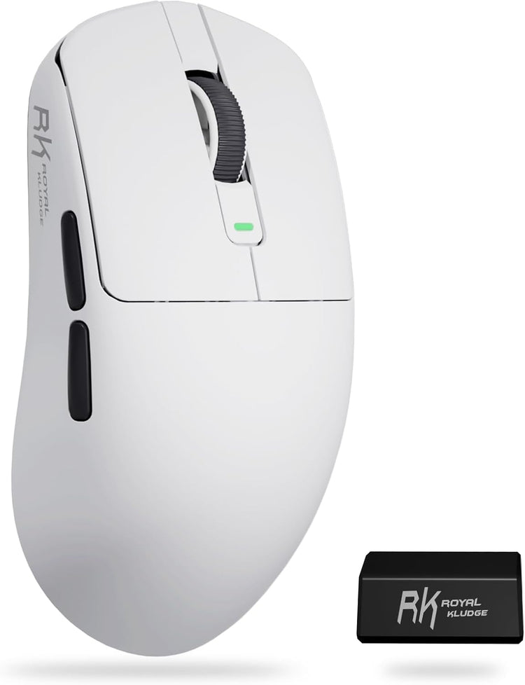 M3 Wireless Gaming Mouse with 47G Ultra-Lightweight, White
