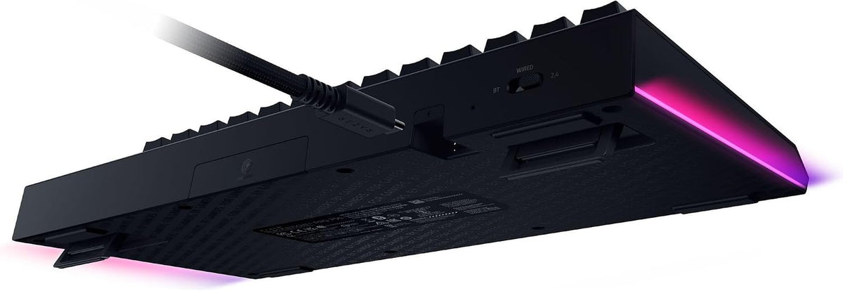 Razer Blackwidow V4 Pro 75% Wireless Gaming Keyboard, Orange Switches