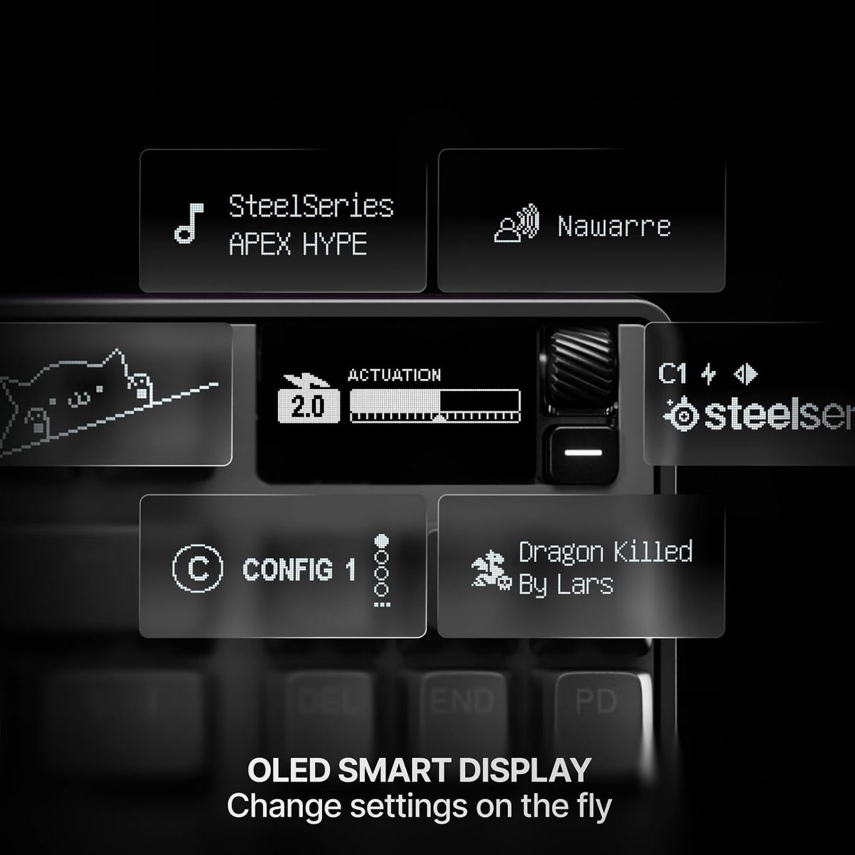 Steelseries Apex Pro TKL Gen 3 Gaming Keyboard - Black