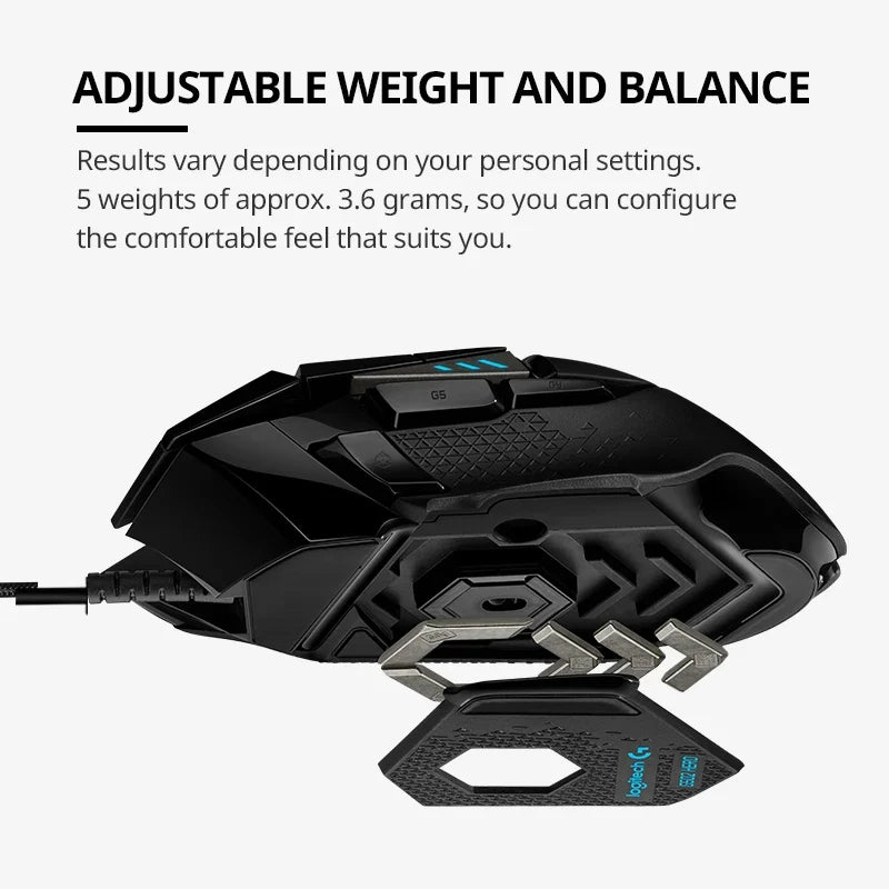 Logitech G502Hero Master Wired Gaming Mouse 502 Esports Machinery Eat Chicken Macro CS Programming Peripheral