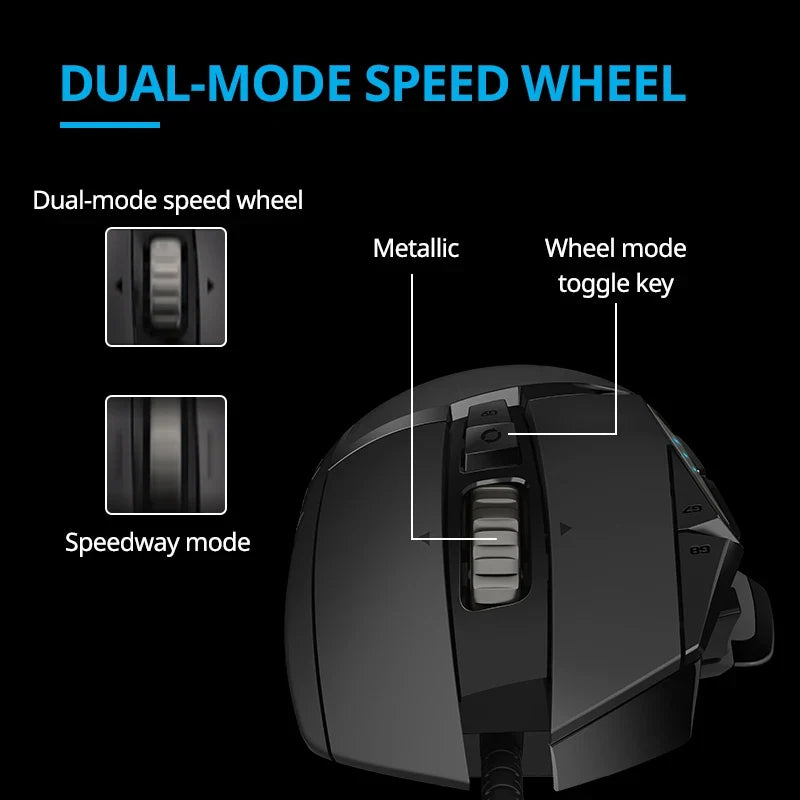 Logitech G502Hero Master Wired Gaming Mouse 502 Esports Machinery Eat Chicken Macro CS Programming Peripheral