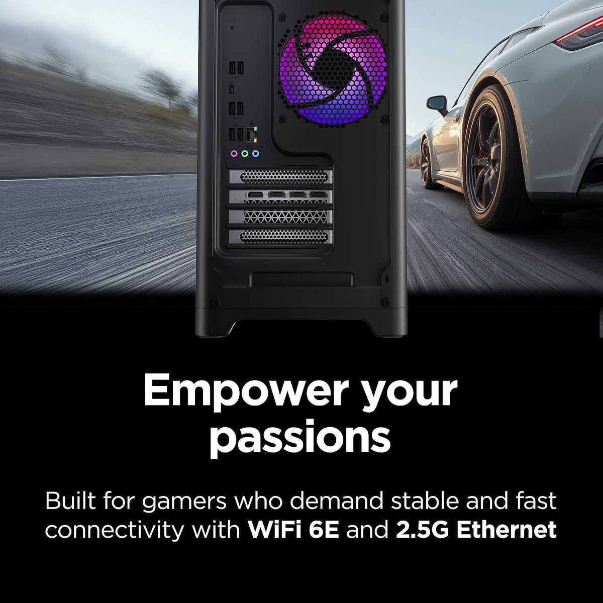 Legion Tower 5I – Ai-Powered Gaming PC - Intel® Core Ultra 7 265F Processor – NVIDIA® Geforce RTX™ 5060 Ti Graphics – 16 GB Memory – 1 TB Storage – 3 Months of PC Gamepass