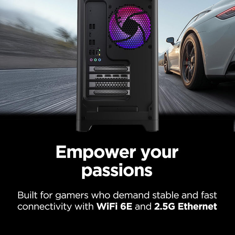 Legion Tower 5I – Ai-Powered Gaming PC - Intel® Core Ultra 7 265F Processor – NVIDIA® Geforce RTX™ 5060 Ti Graphics – 16 GB Memory – 1 TB Storage – 3 Months of PC Gamepass